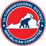 Virginia 1st congressional district republican committee logo